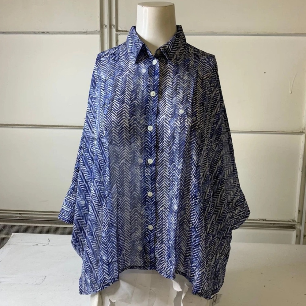 Banana Republic oversized drapey top